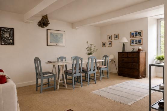 Charmante maison de ville avec ext�rieur arbor� au calme dans le centre de Palais